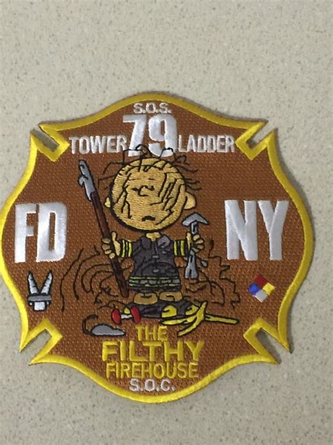 Fdny Tower Ladder 79 New York Fire Department Station Patch Squad