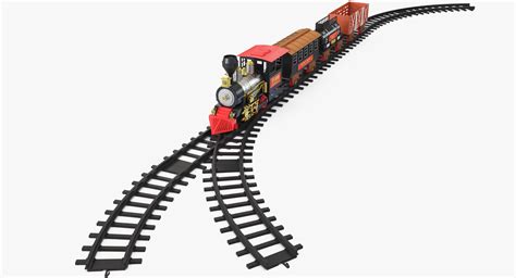 Classical Train Toy Set 3d Model Turbosquid 1342305