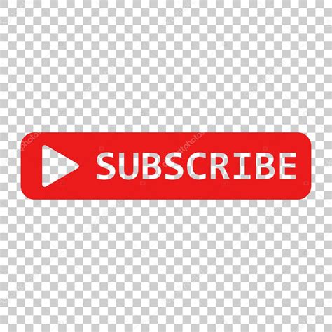 Subscribe Button Icon Vector Illustration On Isolated