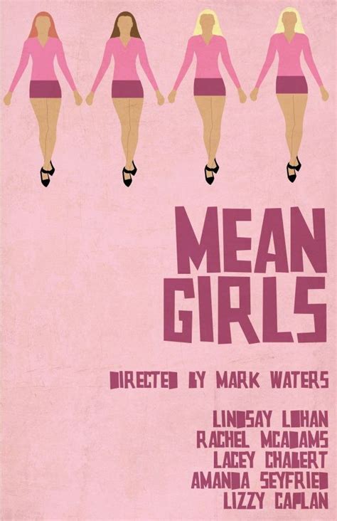 Mean Girls Movie Poster Movie Posters Decor Avengers Movie Posters Disney Movie Posters
