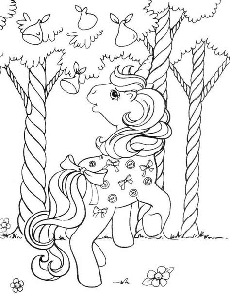 Supercoloring.com is a super fun for all ages: Classic My Little Pony Coloring Pages FREE - BubaKids.com