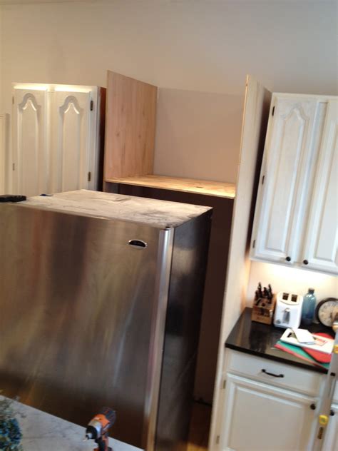 Check spelling or type a new query. Mel & Liza: Faking a Built in Refrigerator: Before & After