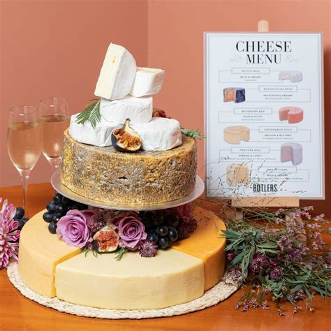 Large Cheese Celebration Cake By Butlers Farmhouse Cheeses Cheese