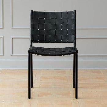 Shop for leather woven dining chairs online at target. Pavilion Black Leather Modern Accent Lounge Chair - New - eBay