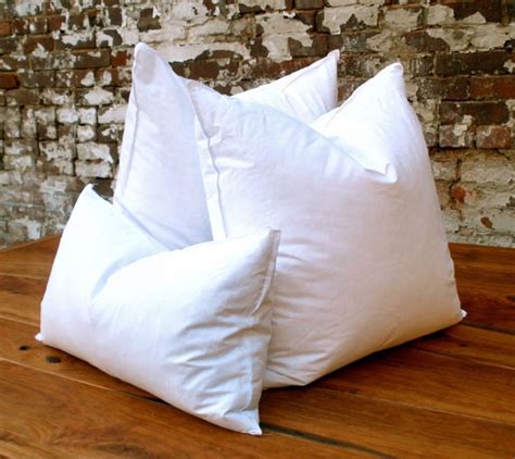 feather down pillow insert etsy