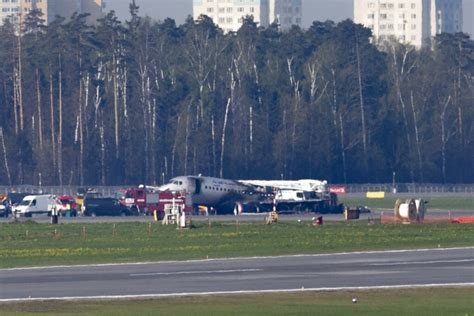 Russian Plane Crash Terrifying Videos Capture Moment Aeroflot Superjet