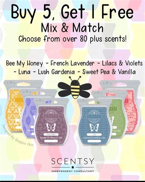 Scentsy Bundle And Save Wax Bars Buy 5 Get One Free Scentsy Scentsy