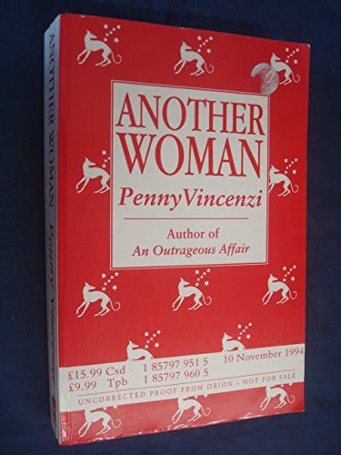 Another Woman By Penny Vincenzi Used 9781857979602 World Of Books