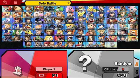 Character selection screen - SmashWiki, the Super Smash Bros. wiki