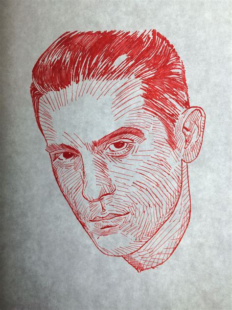 G Eazy Red Pen Drawing Red Pen Drawings Rapper Art G Eazy Drawing
