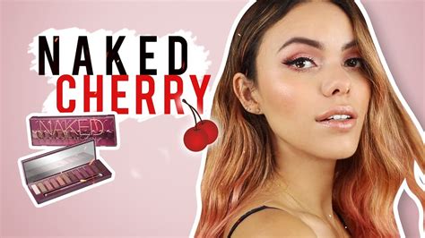 Tutorial Usando La Paleta Naked Cherry Youtube