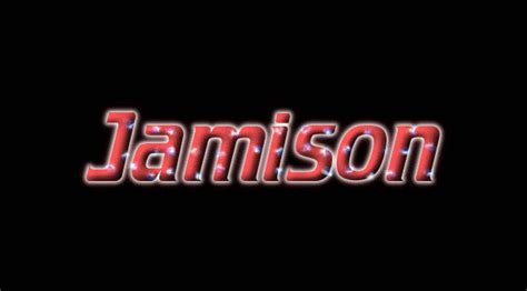 Jamison Logo Herramienta De Diseño De Nombres Gratis De Flaming Text