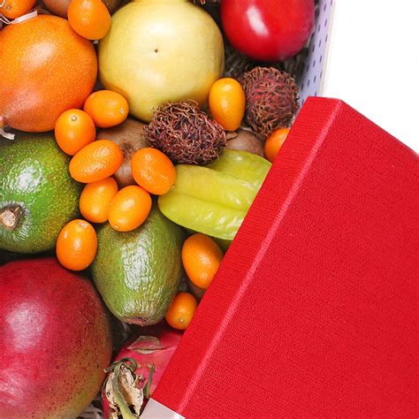 Order Product Box With Exotic Fruits With Delivery