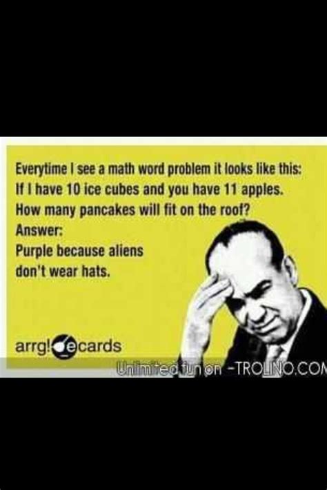 Funny Quotes About Math Word Problems Quotesgram
