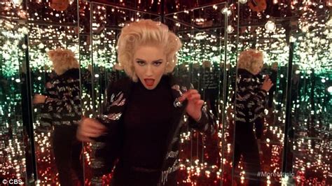 Gwen Stefani Films Live Music Video For Make Me Like You During Grammy