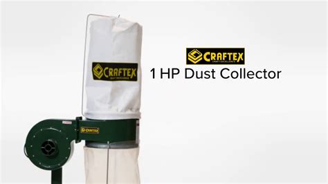 Craftex 1 Hp Dust Collector Ct053 From Busy Bee Tools Youtube