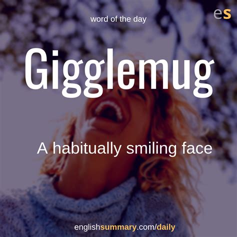 Gigglemug Meaning In English Weird Words Interesting English Words