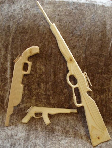 For christmas, i wanted to make a couple of rubber band guns for my two grandsons. Simple wooden rubber band gun plans | Ch