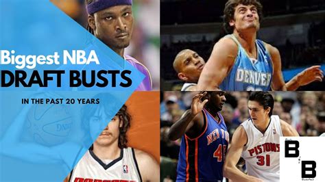 The Biggest Nba Draft Bust The Past 20 Years Youtube