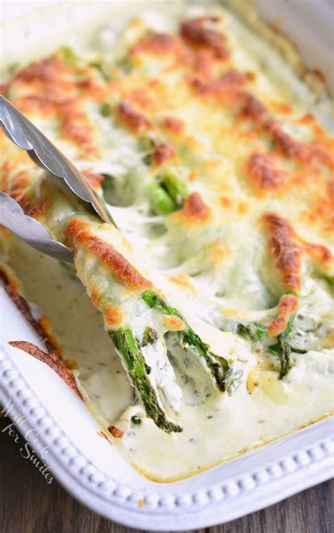 Creamy Italian Asparagus Will Cook For Smiles