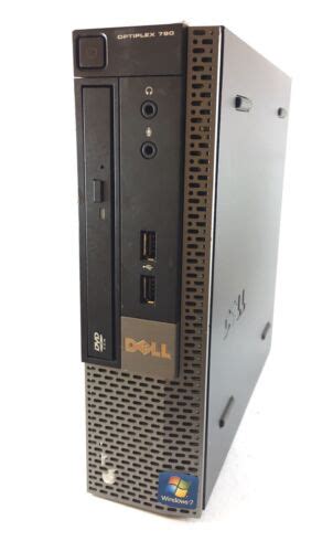 Dell Optiplex 790 Usff I3 2100 8gb Ddr3 250gb Small Desktop Pc Windows