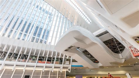 The WTC Transportation Hub Is Open Tour Calatravas Creation In Instagrams Curbed NY