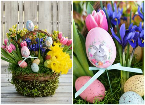 Create A Blooming Easter Basket Home Is Where The Boat Is