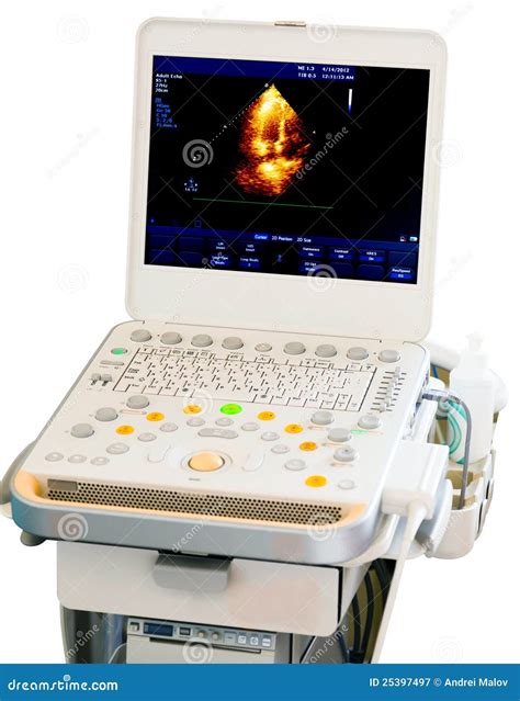 Modern Ultrasound Medical Device Stock Image Image Of People Health