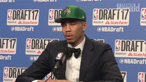 Nba Draft 2017 Jayson Tatum On Being Drafted By The Boston Celtics