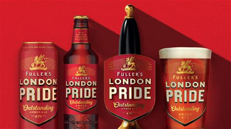 Asahi Rebrands Fullers London Pride With Updated Lettering And Logo