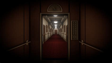 The Haunted Hallway Animated 3d Model By Hinxlinx 1f4831a Sketchfab
