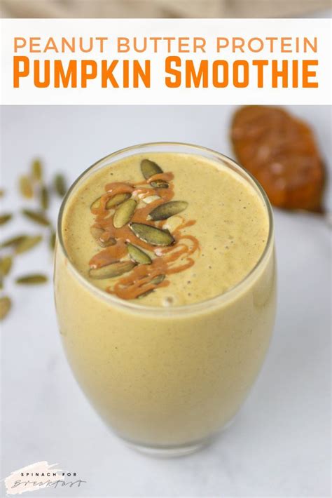 Coconut almond green protein smoothie. Peanut Butter Pumpkin Protein Smoothie | Recipe | Pumpkin ...