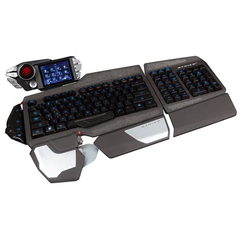 Saitek Mad Catz Strike7 Modular Rgb Backlit Gaming Keyboard With