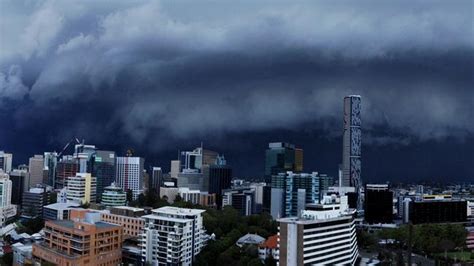 Brisbane Super Storm Cell More Wild Weather Tipped In Next Week The