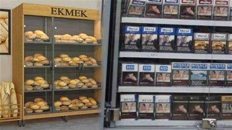 Zincir marketler ekmek ve sigara satamayacak Memur Postası