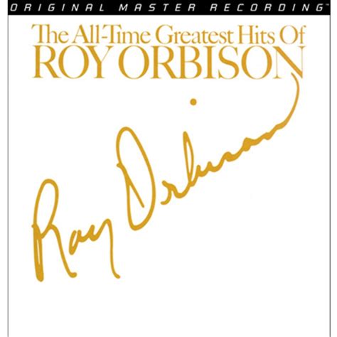 Roy Orbison The All Time Greatest Hits Of Roy Orbison Numbered