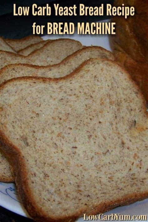 Low Carb Keto Yeast Bread for Bread Machine in 2020 | Keto bread machine recipe, Low carb bread ...