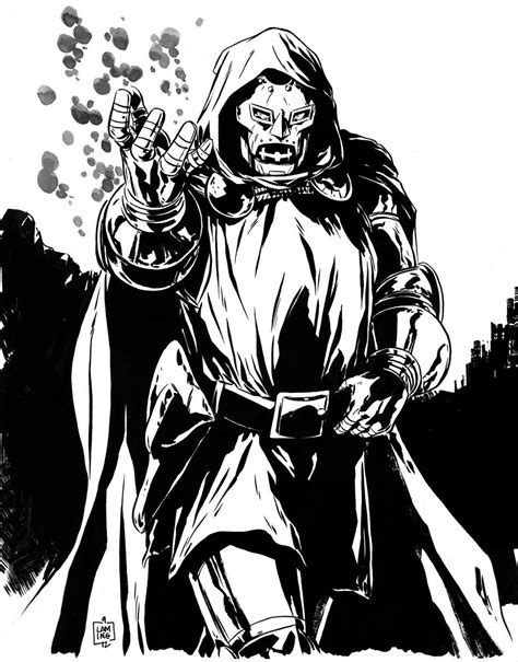 Check out our dr doom poster selection for the very best in unique or custom, handmade pieces from our prints shops. Dr Doom inks by MarcLaming.deviantart.com | Comic book ...