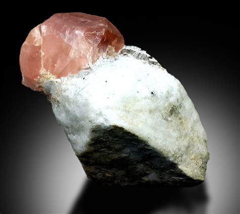 Morganite Crystal Mineral Specimen From Dara E Pech Etsy