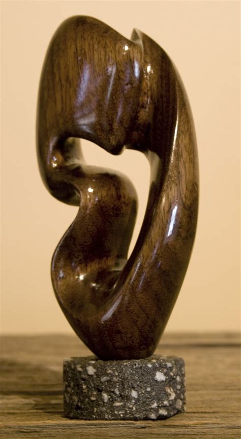 Abstract Wood Sculpture Wooden Art Pottery Sculpture