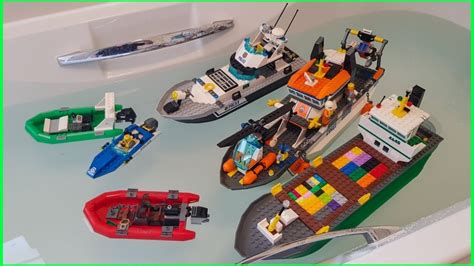 Lego Boats That Float Youtube
