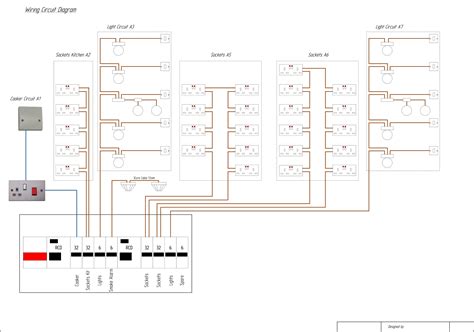 Wiring diagrams use good enough symbols for wiring devices, usually every second from those used upon schematic diagrams. House wiring diagram. Most commonly used diagrams for home wiring in the UK. | Home electrical ...