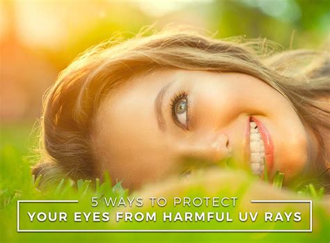 5 Ways To Protect Your Eyes From Harmful Uv Rays
