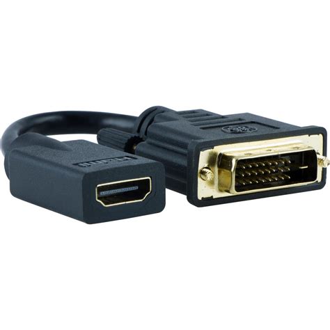 For the time being, dvi remains one of the last standard monitor cables. GE DVI to HDMI Adapter, Portable and Compact Design, Full ...
