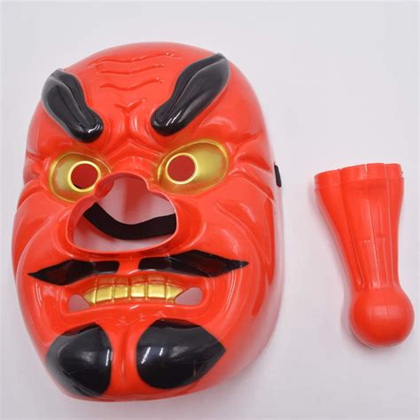 Oni Devil Traditional Japanese Halloween Mask Demon Fancy