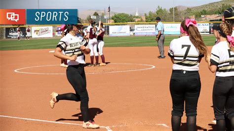 Region 9 Softball Desert Hills Cedar And Snow Canyon Post Wins St