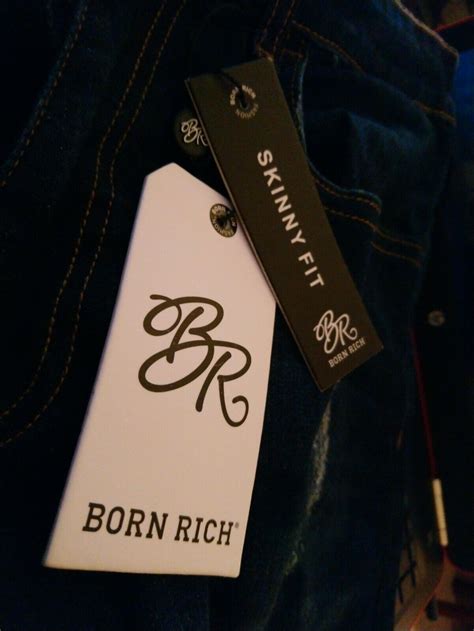 Born Rich Mens Jeans Cazorla Skinny Fit Ebay
