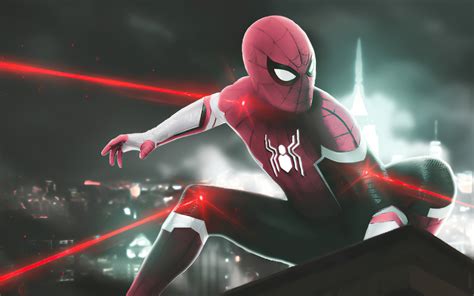 1440x900 Spider Man Red Suit 4k 2020 Wallpaper1440x900 Resolution Hd