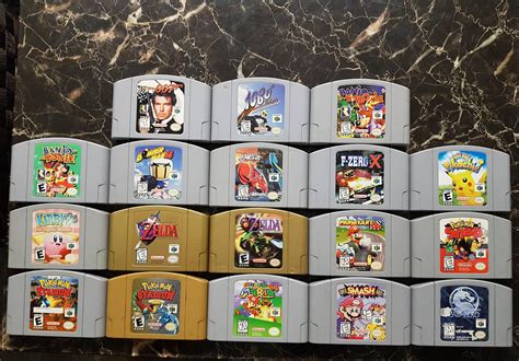 Been Collecting All The N64 Games I Played As A Kid And Im Almost Done
