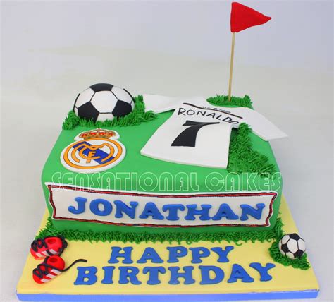 The Sensational Cakes Ronaldo Theme Soccer Theme Cake Singapore With